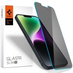 Spigen Glas.tR SLIM HD Apple iPhone 17E / 16E / 14 / 13 / 13 ProPrivacy kijelzővédő fólia