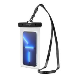 Spigen Aqua Shield A601 univerzális vízálló tok, átlátszó