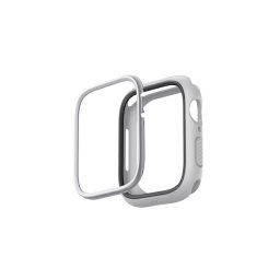 Uniq Moduo Apple Watch 41mm/40mm tok cserélhető kerettel, szürke