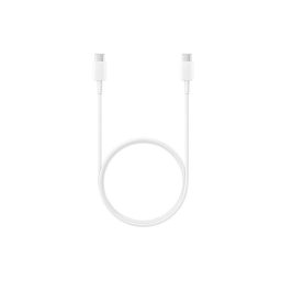 Samsung EP-DA705BW USB-C / USB-C töltő- és adatkábel, 1m, 3A, fehér