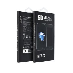 Xiaomi Redmi Note 11/11s, 5D Full Glue hajlított tempered glass kijelzővédő üvegfólia, fekete