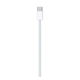 Apple USB-C / USB-C szőtt töltő- és adatkábel, 1m, fehér, MQKJ3ZM/A Retail dobozos