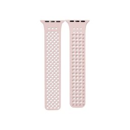 Phoner Spike Apple Watch szilikon szíj, 49/45/44/42mm, homok