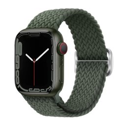 Phoner Hook Apple Watch csatos fonott szövet szíj, 38/40/41mm, fenyő