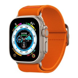 Spigen Lite Fit Ultra Apple Watch Ultra 4 / 3 / 2 / 1 49mm / 10 / 9 / 8 / 7 45mm / SE / 6 / 5 / 4 44mm / 3 / 2 / 1 42mm szövet szíj, narancs