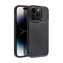 Forcell Carbon Premium Apple iPhone 7 / 8 / SE 2020 / SE 2022 karbon mintás szilikon tok, fekete