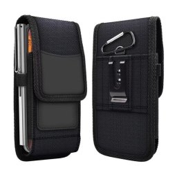Forcell Oxford univerzális álló övre tehető tok, Apple iPhone 8/12 mini/13 mini/Samsung Galaxy A53