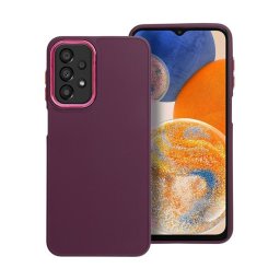 Frame Samsung Galaxy A23 5G közepesen ütésálló tok kameravédő kerettel, lila
