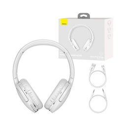 Baseus Encok D02 Pro wireless bluetooth fejhallgató, fehér