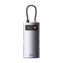 Baseus Metal Gleam Hub 4in1 USB-C, 3x USB-A 3.0+Ethernet RJ45