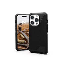 UAG Metropolis LT MagSafe Apple iPhone 15 Pro hátlap tok, kevlár fekete
