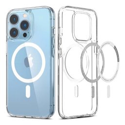 Magsafe szilikon tok Apple iPhone 15, átlátszó