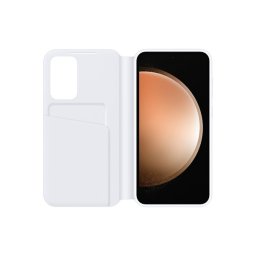 Samsung Galaxy S23 FE Smart View Wallet, gyári flip tok, Fehér, EF-ZS711CW