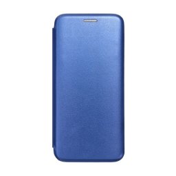 Forcell Elegance oldalra nyíló hátlap tok Samsung Galaxy S23 FE, kék