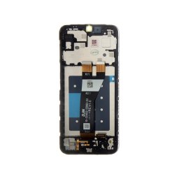 Samsung Galaxy A14 5G LCD modul kerettel, OEM jellegű, fekete ( A146 )