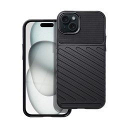 Forcell Thunder Apple iPhone 15 Plus tok, fekete