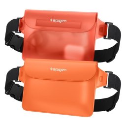 Spigen Aqua Shield A620 vízálló táska, narancssárga (2db)