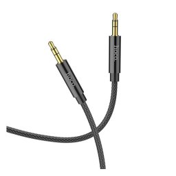 Hoco UPA19 3.5mm audio - Jack 3,5mm AUX kábel 1m, fekete