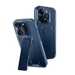 Uniq Heldro Apple iPhone 15 Pro Max kitámasztható tok, sötétkék