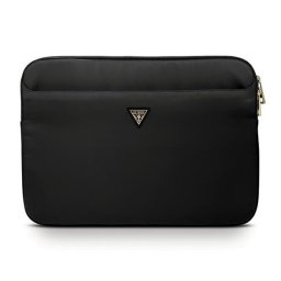 Guess Sleeve Nylon Triangle Logo, GUCS13NTMLBK 13" laptop tok, fekete