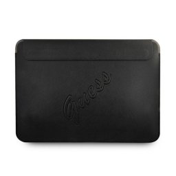 Guess Sleeve Saffiano Script, GUCS13PUSASBK 13" laptop tok, fekete