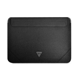 Guess Sleeve Saffiano Triangle Logo, GUCS14PSATLK 14" laptop tok, fekete