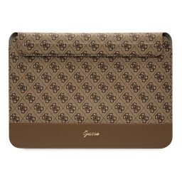 Guess Sleeve 4G Stripe Metal Logo, GUCS14PS4SGW 14" laptop tok, barna