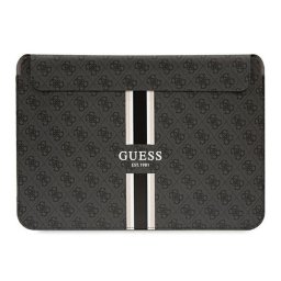 Guess Sleeve 4G Printed Stripes, GUCS16P4RPSK 16" laptop tok , fekete