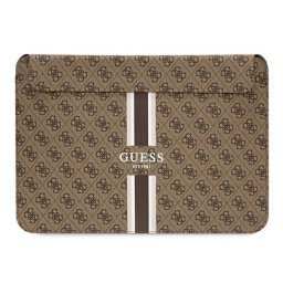 Guess Sleeve 4G Printed Stripes, GUCS16P4RPSW 16" laptop tok , barna