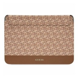Guess Sleeve GCube Stripes, GUCS14HGCFSEW 14" laptop tok, barna