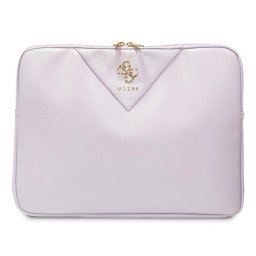 Guess Sleeve Triangle 4G, GUCS14ZPGSTEGU 14" laptop tok, lila