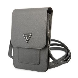 Guess Saffiano Triangle GUWBSATMGR kis táska, szürke