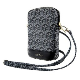 Guess Zip GCube Bottom Stripe GUWBZPGCSPGK kis táska, fekete