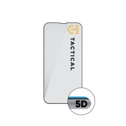 Tactical Glass Shield 5D Apple iPhone 17E / 16E / 14 / 13 / 13 Prokijelzővédő üvegfólia, fekete