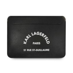 Karl Lagerfeld Sleeve Saffiano RSG KLCS133RSGSFBK 13" laptop tok, fekete