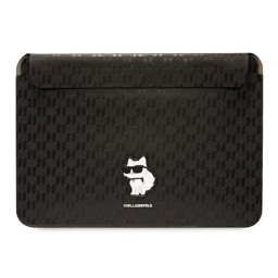 Karl Lagerfeld Sleeve Saffiano Monogram Choupette KLCS16SAKHPCK 16" laptop tok , fekete