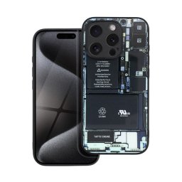 Tech iPhone 15 Plus szilikon hátlap tok, fekete