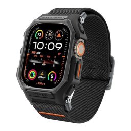 Spigen Lite Fit Pro Apple Watch Ultra 4 / 3 / 2 / 1 49mm tok / szíj, matt fekete