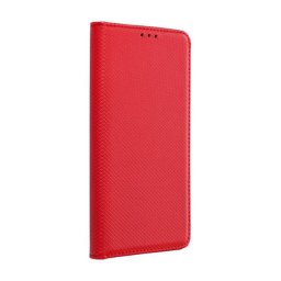 Magnet Motorola Moto Edge 40 Pro mágneses flip tok, piros
