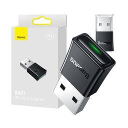 Baseus BA07 vezeték nélküli adapter, fekete