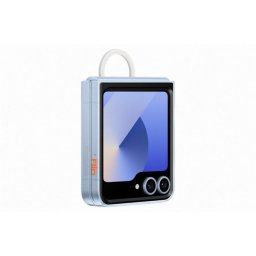Samsung Galaxy Flip 6 / Flip 7 FE gyári tok, átlátszó