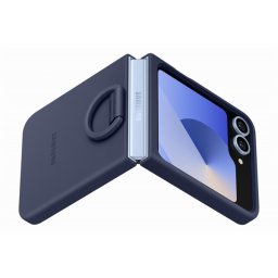 Samsung Galaxy Flip 6 / Flip 7 FE gyári szilikon tok, tengerészkék