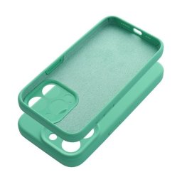 2mm Apple iPhone 16 Plus szilikon hátlap tok, zöld (menta)