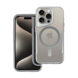 Ergofit Apple iPhone 16 Pro Max MagSafe kompatibilis hátlap tok, ezüst