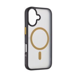Tactical MagForce Hyperstealth 2.0 Apple iPhone 16 MagSafe kompatibilis tok, fekete/sárga