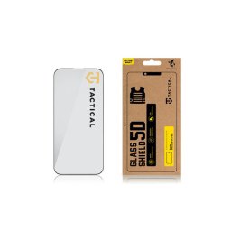 Tactical Glass Shield 5D Apple iPhone 16 Pro Max / 17 Pro Max kijelzővédő üvegfólia, fekete