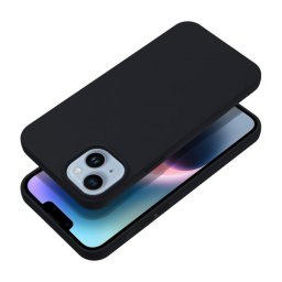 Matt Apple iPhone 16 Pro Max szilikon tok, fekete