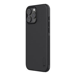 Nillkin Super Frosted Pro Apple iPhone 16 Pro Max műanyag tok, fekete