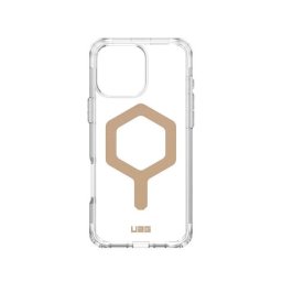 UAG Plyo Apple iPhone 16 Pro Max hátlap tok, ice/arany (átlátszó)