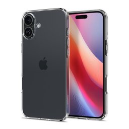 Spigen Liquid Crystal Apple iPhone 16 Plus tok, Crystal Clear, átlátszó ACS08064